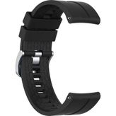 Microsonic Huawei Watch GT 2 42 mm Silikon Rapidbands Siyah Kordon