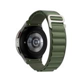 Microsonic Huawei Watch GT 3 42 mm için Alpine Loop Yeşil Kordon