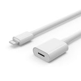 Microsonic Lightning iPhone Uzatma Kablosu Beyaz