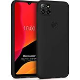 Microsonic Matte Silicone Casper Via E30 Siyah Kılıf