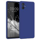 Microsonic Matte Silicone Samsung Galaxy A04E Mavi Kılıf