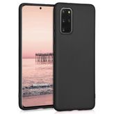 Microsonic Matte Silicone Samsung Galaxy S20 Plus Siyah Cep Telefonu Kılıfı