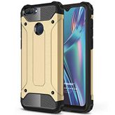Microsonic Oppo A12 Rugged Armor Gold Cep Telefonu Kılıfı
