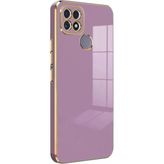 Microsonic Realme C25 Olive Plated Lila Kılıf
