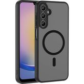 Microsonic Samsung Galaxy A14 Kılıf Magsmoke Neo Siyah
