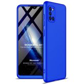 Microsonic Samsung Galaxy A31 Double Dip 360 Protective Mavi Kılıf