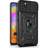Microsonic Samsung Galaxy A31 Impact Resistant Siyah Kılıf