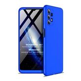 Microsonic Samsung Galaxy A32 4G Double Dip 360 Protective Mavi Kılıf