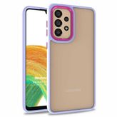 Microsonic Samsung Galaxy A33 5G Bright Planet Lila Kılıf