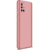 Microsonic Samsung Galaxy A51 Double Dip 360 Protective Rose Gold Kılıf