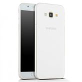 Microsonic Samsung Galaxy A8 Transparent Soft Beyaz Kılıf