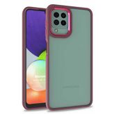 Microsonic Samsung Galaxy M22 Bright Planet Kırmızı Kılıf