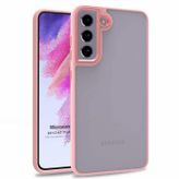 Microsonic Samsung Galaxy S21 Fe Kılıf Bright Planet Rose Gold