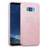 Microsonic Samsung Galaxy S8 Plus Kılıf Sparkle Shiny Rose Gold