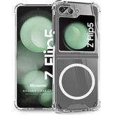 Microsonic Samsung Galaxy Z Flip 5 Magsafe Clear Soft Şeffaf Kılıf
