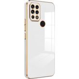 Microsonic Tecno Pova Olive Plated Beyaz Kılıf