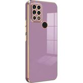 Microsonic Tecno Pova Olive Plated Lila Kılıf