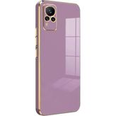 Microsonic Vivo V21 Olive Plated Lila Kılıf