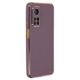 Microsonic Xiaomi Mi 10T Pro Olive Plated Lila Kılıf