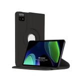 Microsonic Xiaomi Pad 6 360 Rotating Stand Deri Siyah Kılıf
