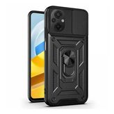 Microsonic Xiaomi Poco M5 Impact Resistant Siyah Kılıf