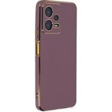 Microsonic Xiaomi Poco X5 5G Olive Plated Lila Kılıf