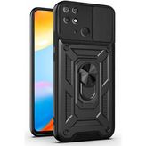 Microsonic Xiaomi Redmi 10C Impact Resistant Siyah Kılıf