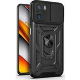 Microsonic Xiaomi Redmi K40 Impact Resistant Siyah Kılıf
