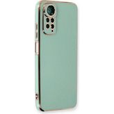 Microsonic Xiaomi Redmi Note 11S Olive Plated Yeşil Kılıf