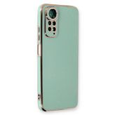 Microsonic Xiaomi Redmi Note 12 Pro 4G Olive Plated Yeşil Kılıf