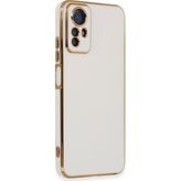 Microsonic Xiaomi Redmi Note 12S Kılıf Olive Plated Beyaz