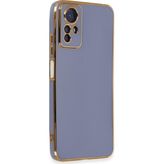 Microsonic Xiaomi Redmi Note 12S Kılıf Olive Plated Lavanta Grisi