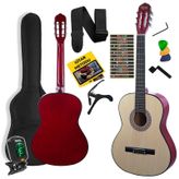 Midex CG-36NT-PAK Kaliteli 36 İnç 3/4 Juniur Çocuk Gitarı 8-12 Yaş Arası (Tuner Çanta Capo Askı Nota Sticker Pena Metod)