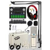 Midex CX1 Compact Set-2 Efektli Ses Kartı Mikrofon Stand Seti