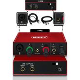 Midex GLX-500 PRO 2 Giriş 2 Çıkış USB Stüdyo Ses Kartı