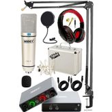 Midex GLX-700GR Ses Kartı + CX1 Stüdyo Mikrofon Stüdyo Ekipman Seti