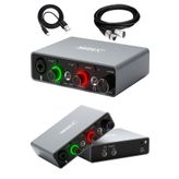 Midex Glx-700Gr Xlr Üst Segment Usb Stüdyo Ses Kartı 2 Giriş 2 Çıkış 24Bit/192Khz