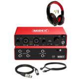 Midex GLX-900HD Usb Stüdyo Ses Kartı
