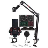 Midex Gmx-1 Record Set Condenser Mikrofon Ses Kartı Canlı Yayın Paketi