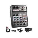 Midex MDX-280BK Ses Kartlı Ses Mikseri Stüdyo Kayıt Mixer
