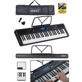 Midex Ps-5200Bk Pro Org 61 Led Işıklı Tuş Hassasiyetli Bluetooth Midi