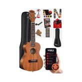 Midex SP-21M Set Maun Soprano Ukulele (Nota Sticker Askı Pena)