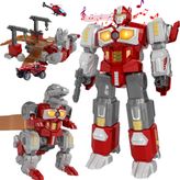 MIEBELY Dönüşen Oyuncaklar - Dinozor Robot Aksiyon Figürleri - Manyetik Montaj Robot Oyuncakları Çocuklar için Hepsi Bir Arada Tasarım Hayvanları, Robotları, Savaş Silahları, Arabalar, Uçak Modelleri Dahil