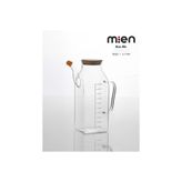 MİEN 1 LT BAMBU KARE CAM YAĞDANLIK