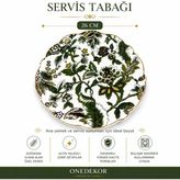 Mikasa Moor 6lı Willow Servis Tabağı 27 cm