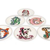 Mikasa Moor Alfabet 6'lı 20 cm Pasta Tabağı