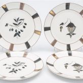 Mikasa Moor Rusty Black 4'lü 20 cm Pasta Tabağı