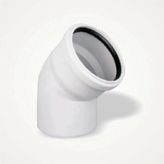 Mikasso 50x45 Pvc Dirsek 50'lik 45 Derece Pimaş Atık Su Borusu Dönüş Parçası