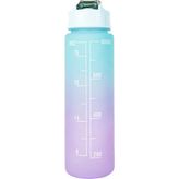 Mikasso 800ML Matara Mavi Mor Mor Plastik