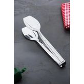 Mikasso Çelik Servis Pasta Maşası - 24 cm Çelik Metalik